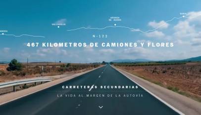 N-122 467 kilometros de camiones y flores